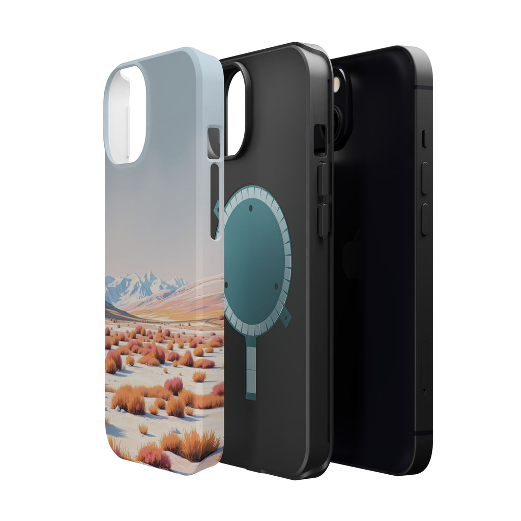 iPhone Vibrant Arctic Tundra Design Slim Everyday Designer Case · iPhone Case
