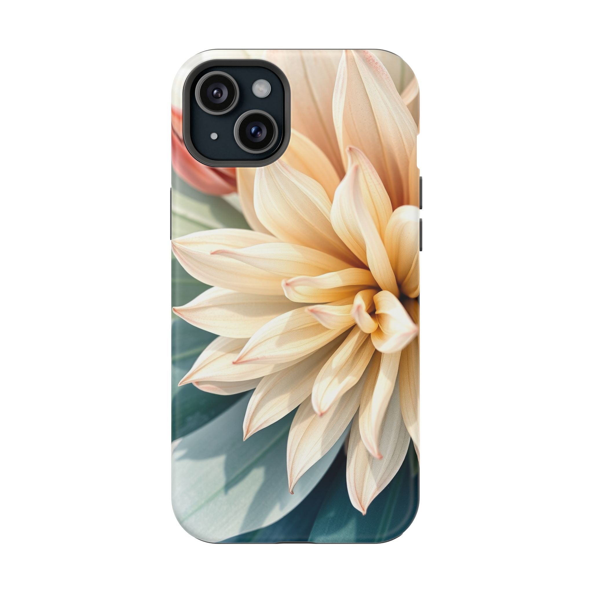 iPhone Neon Floral Radiant Design Clean Minimal Snap Case · iPhone Case