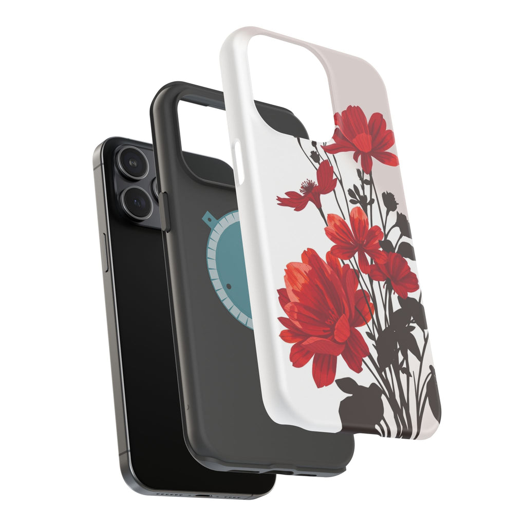 iPhone Floral Silhouette Cinematic Art Slim Snap Case · iPhone Case