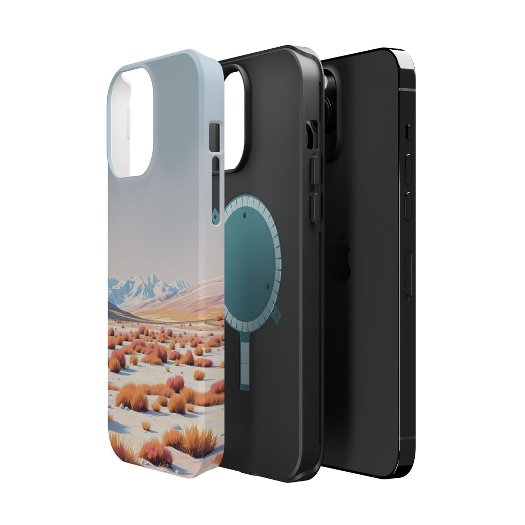 iPhone Vibrant Arctic Tundra Design Slim Everyday Designer Case · iPhone Case