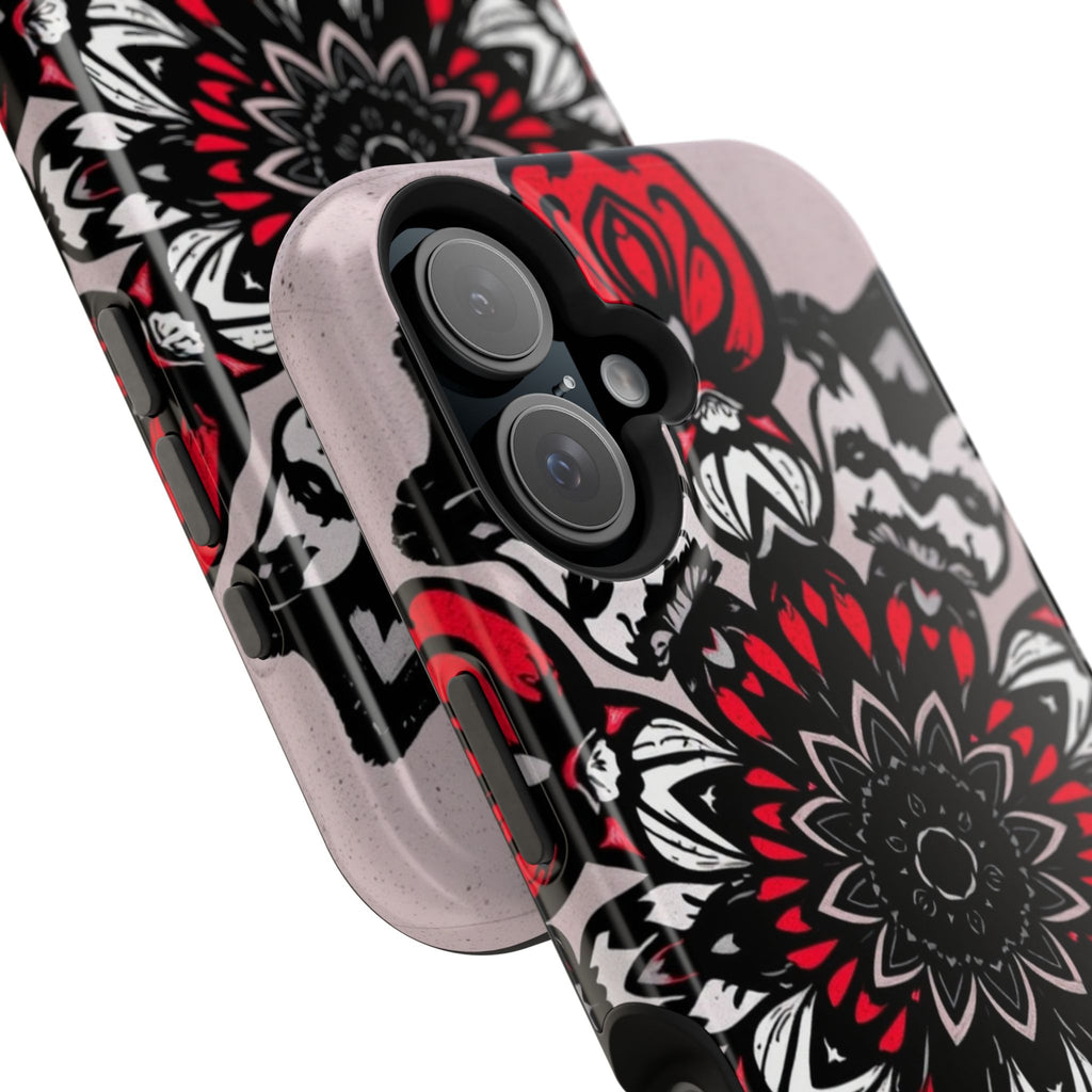 iPhone Floral Mandala Bold Art Slim Everyday Designer Case · iPhone Case