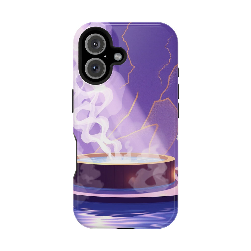 iPhone Hot Spring Steam Gold Foil Luxury Slim Everyday iPhone Designer · iPhone
