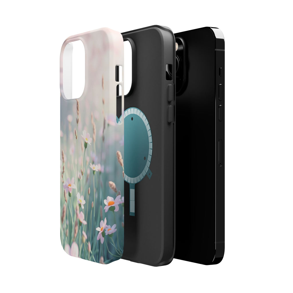 iPhone Spring Meadow Pastel Kawaii Bold Modern Everyday Snap Case · iPhone Case