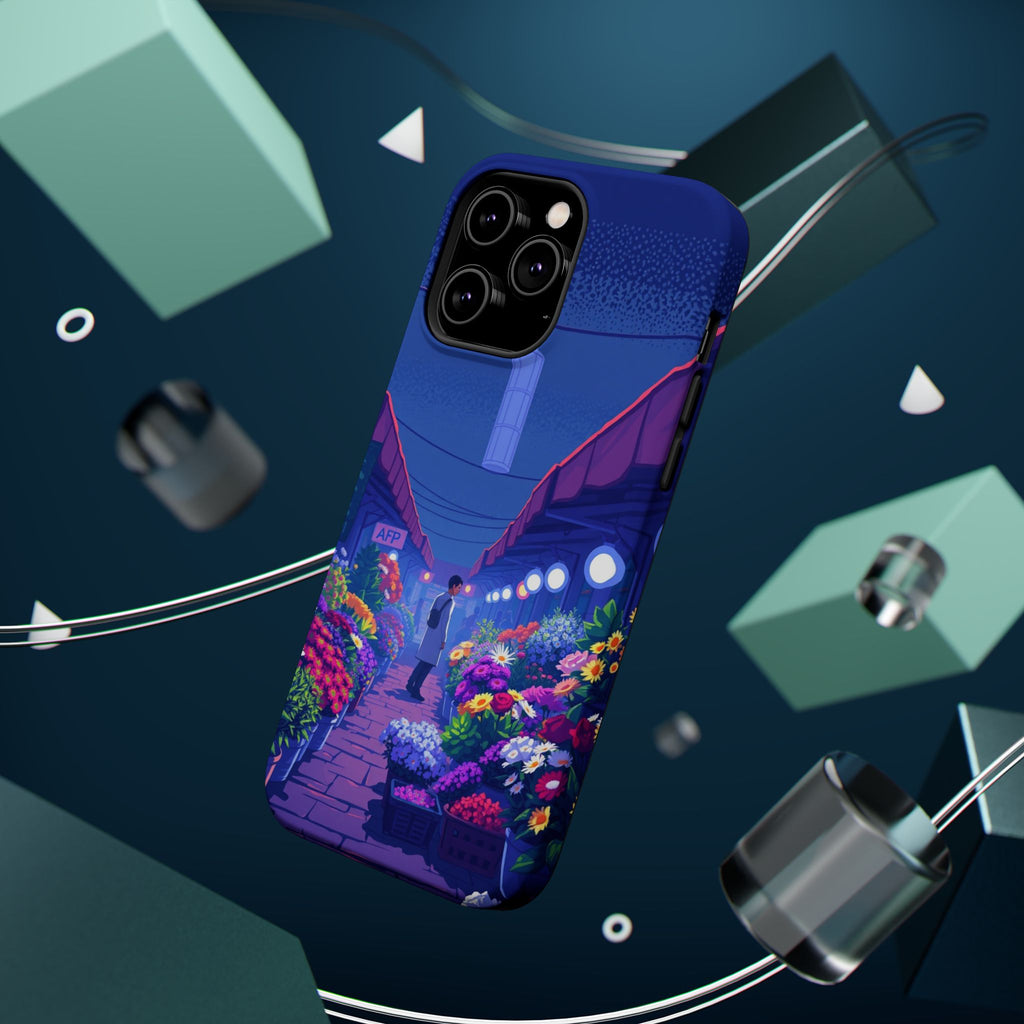 iPhone Flower Market Electric Art Bold Modern Everyday Snap Case · iPhone Case