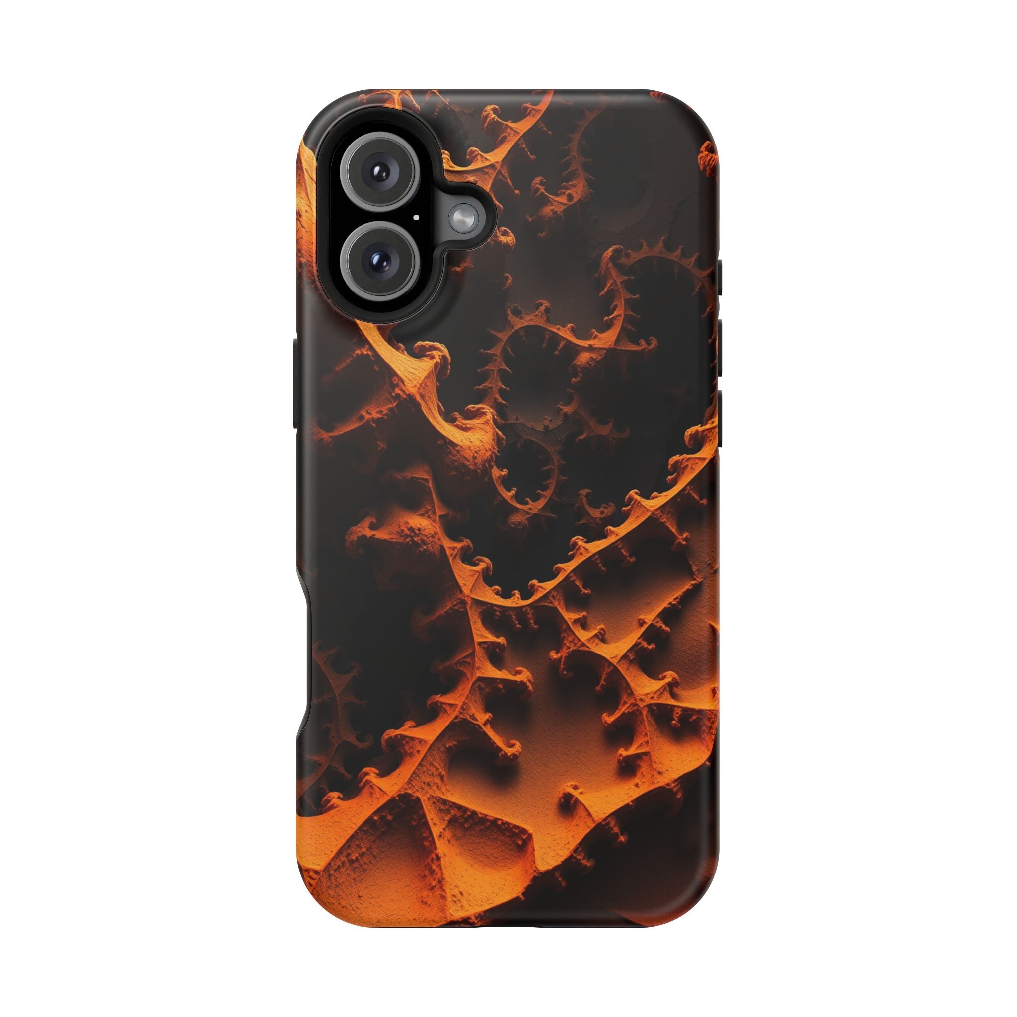 iPhone Radiant Fractal Zoom Design Bold Modern Everyday Snap Case · iPhone Case
