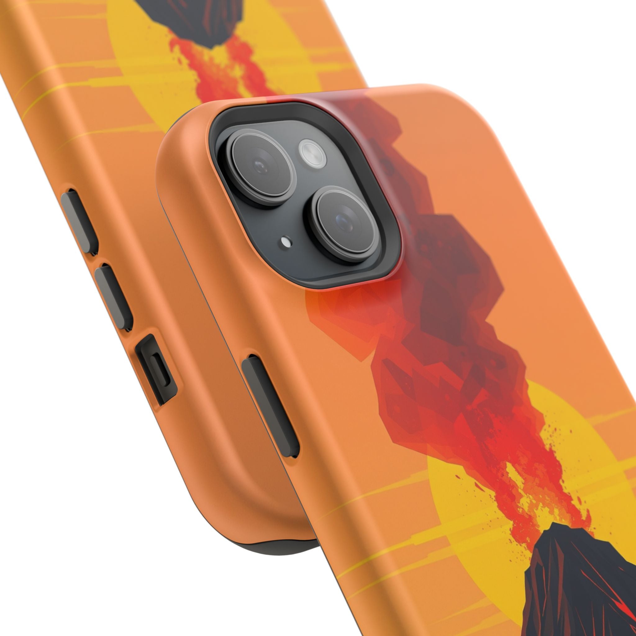iPhone Vibrant Volcanic Eruption Design Slim Everyday iPhone Designer · iPhone C