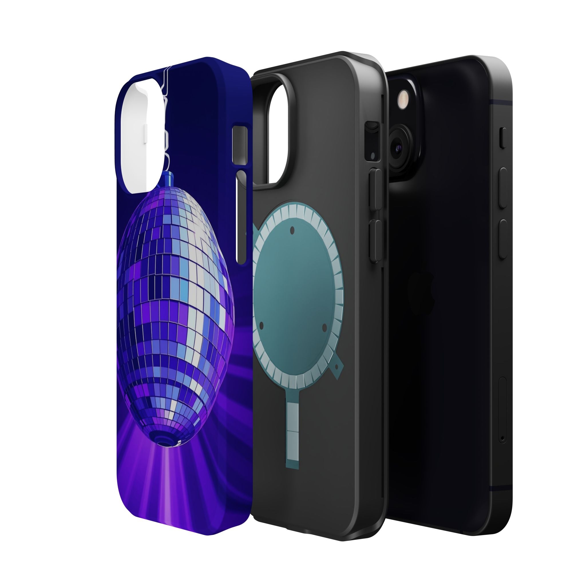 iPhone Disco Swirl Ball Pop Art Bold Slim Everyday Designer Case · iPhone Case