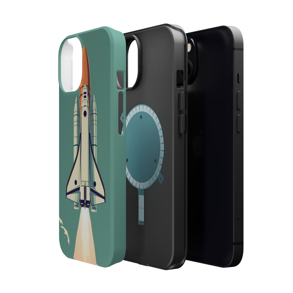iPhone Retro Space Shuttle Cinematic Art Slim Everyday Designer Case · iPhone Ca
