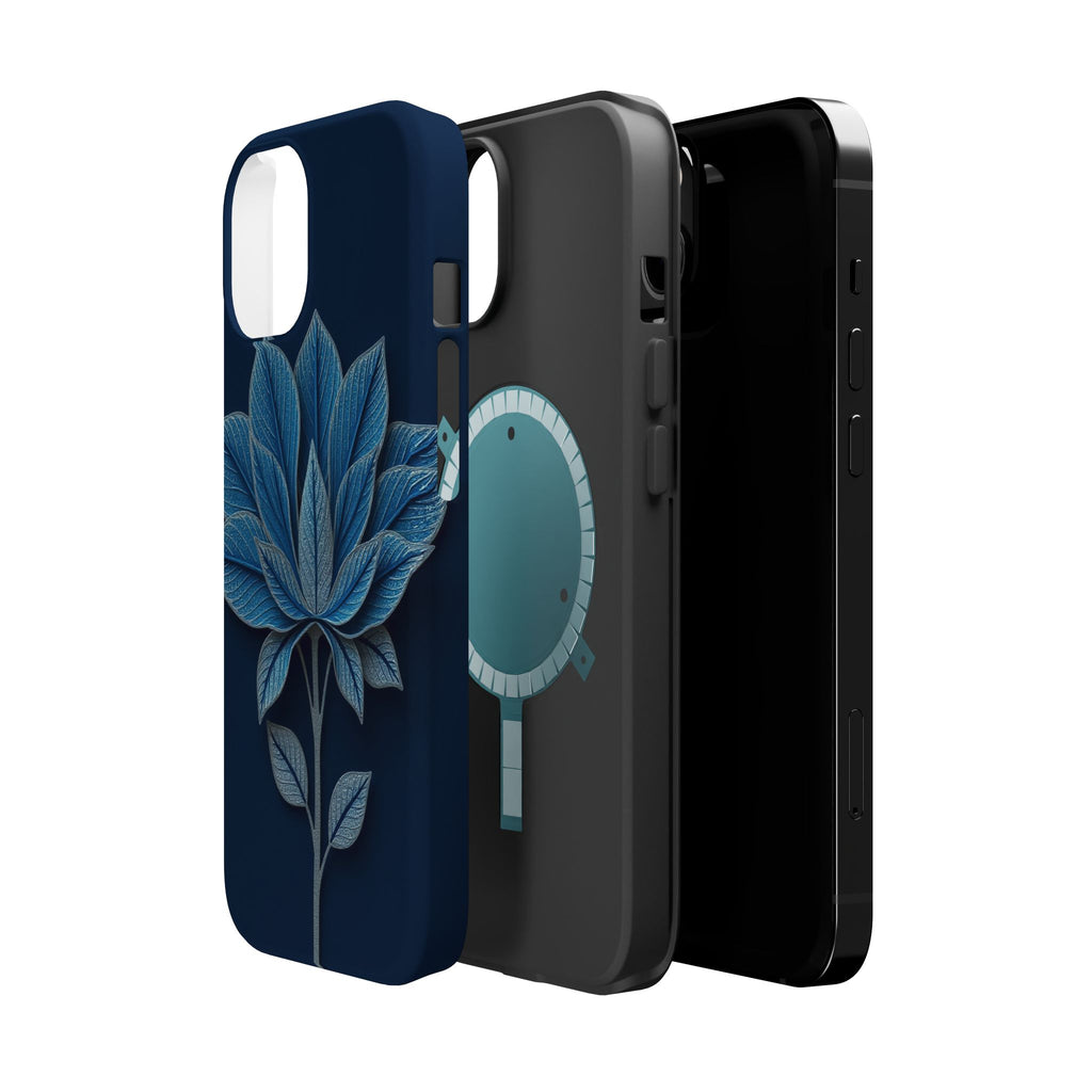 iPhone Night Bloomer Paper Cut Art Bold Modern Everyday Snap Case · iPhone Case