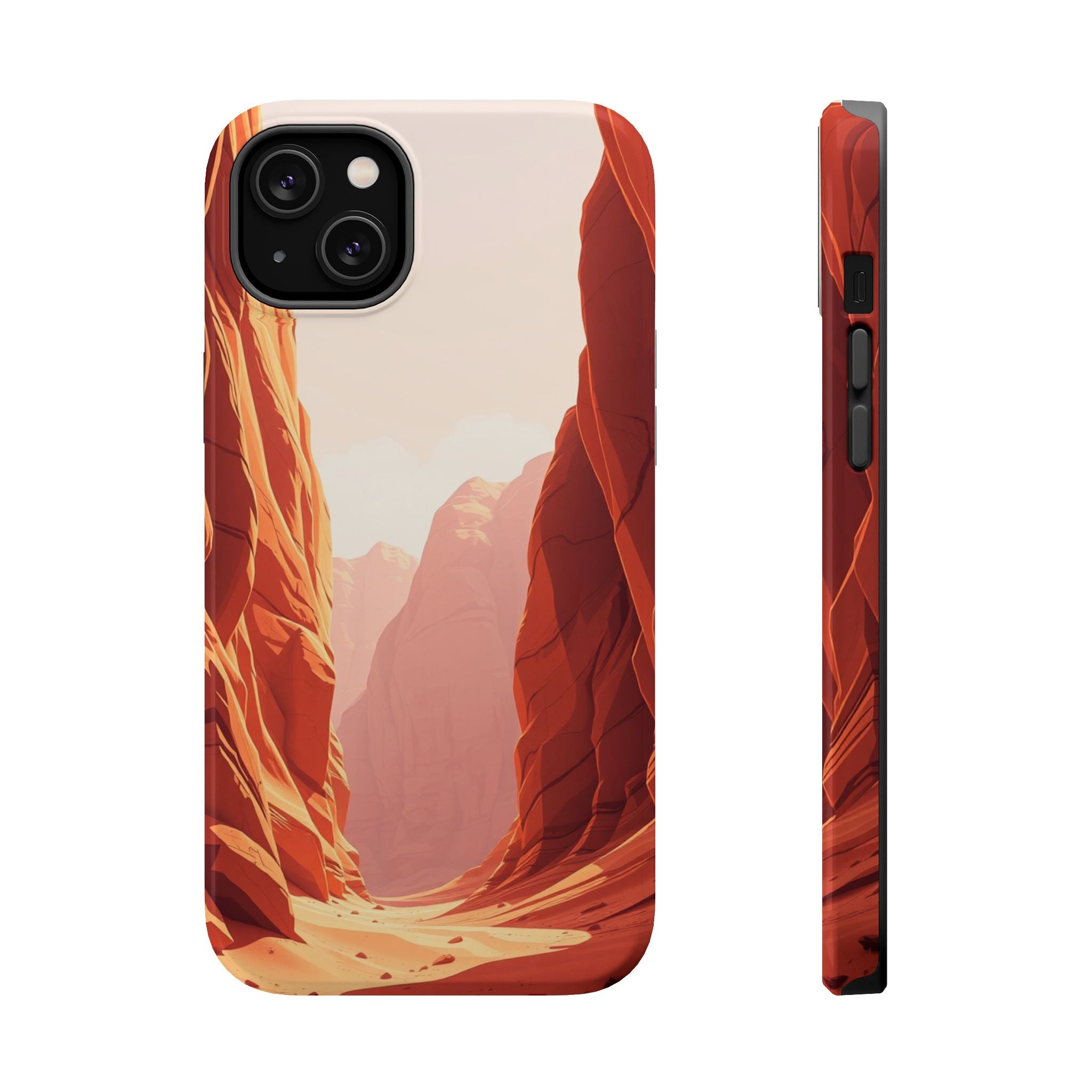iPhone Serene Canyon Wall Design 17 Slim Everyday Designer Case · iPhone Case