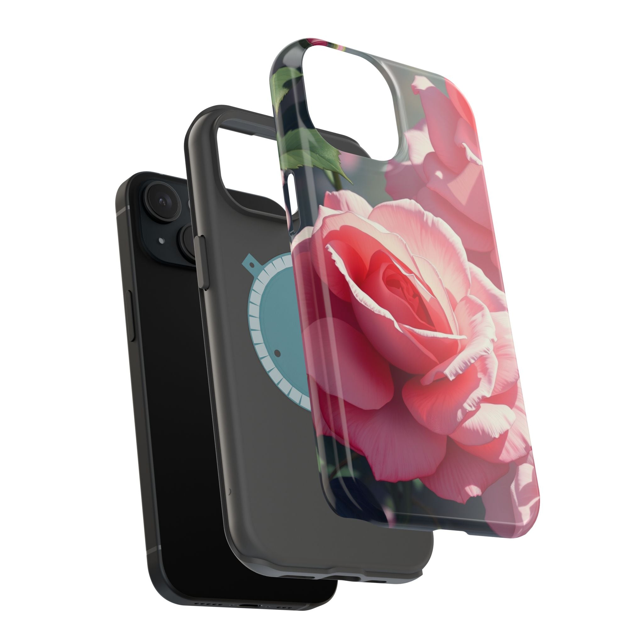 iPhone Serene Rose Garden Design Bold Modern Everyday Snap Case · iPhone Case