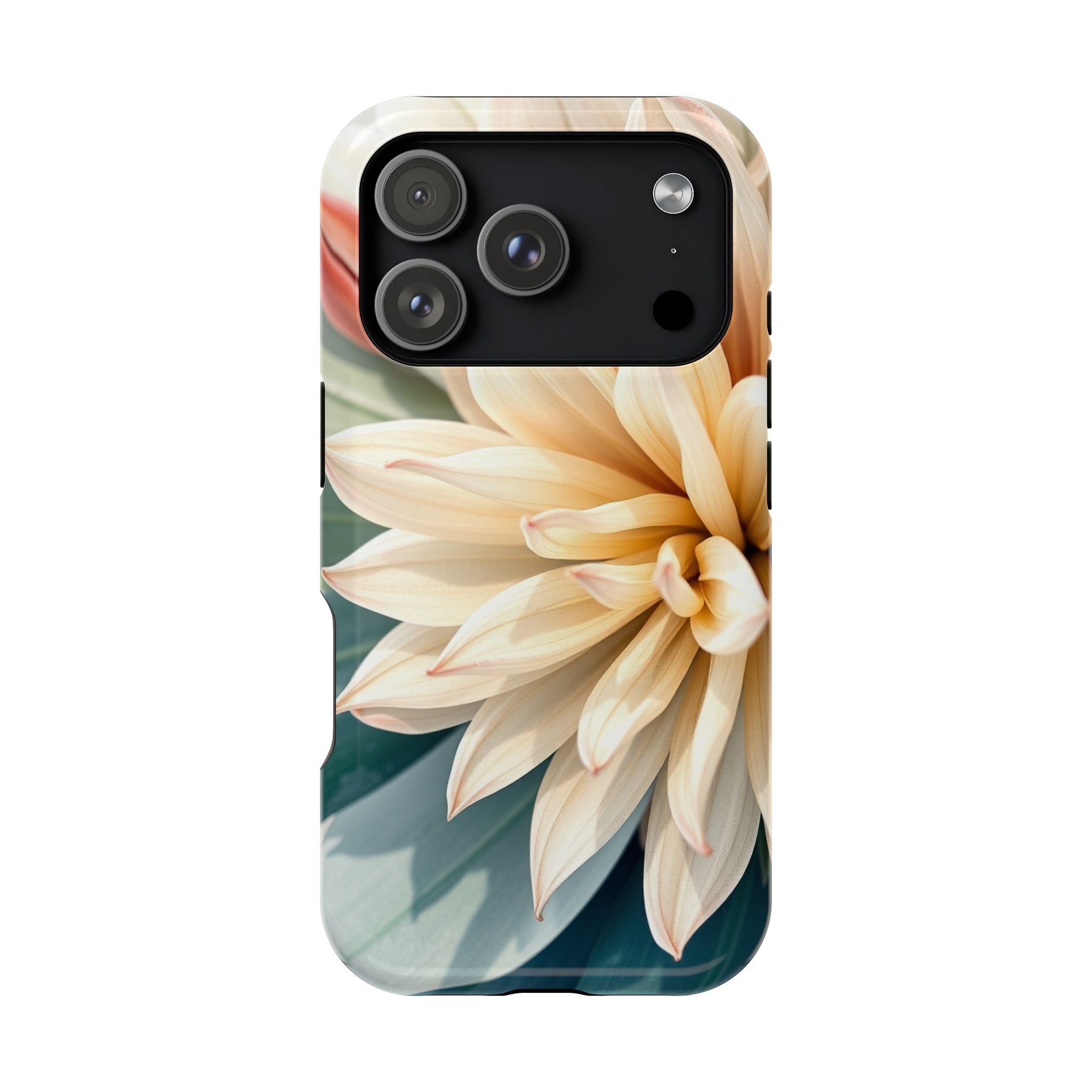 iPhone Neon Floral Radiant Design Clean Minimal Snap Case · iPhone Case