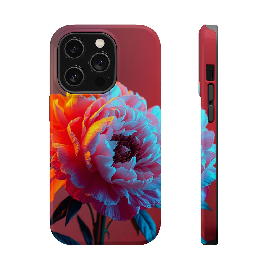 iPhone Peony Bouquet Bold Art Slim Everyday Designer Case · iPhone Case