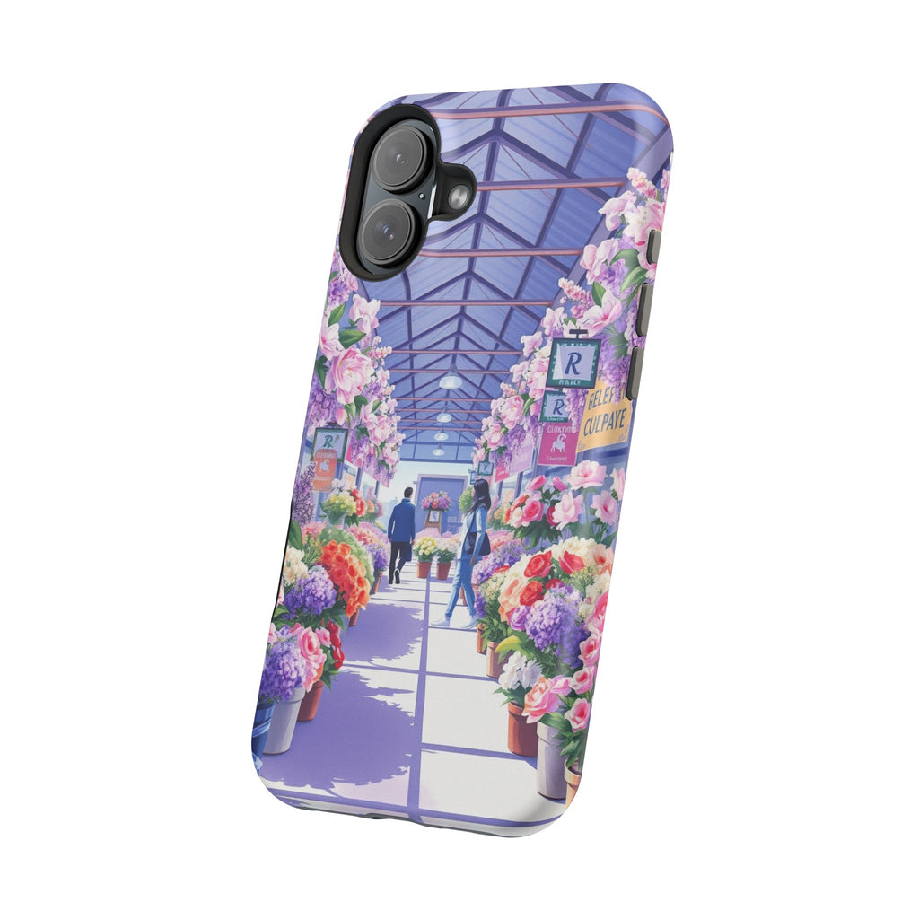 iPhone Flower Market Cinematic Art Clean Minimal Snap Cas Slim Snap Case · iPhon