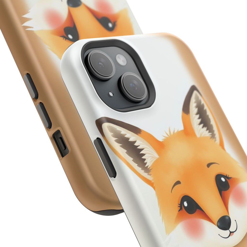 iPhone Watercolor Fox Portrait Kids Fun iPhone Phone Case Gift Slim · iPhone Cas