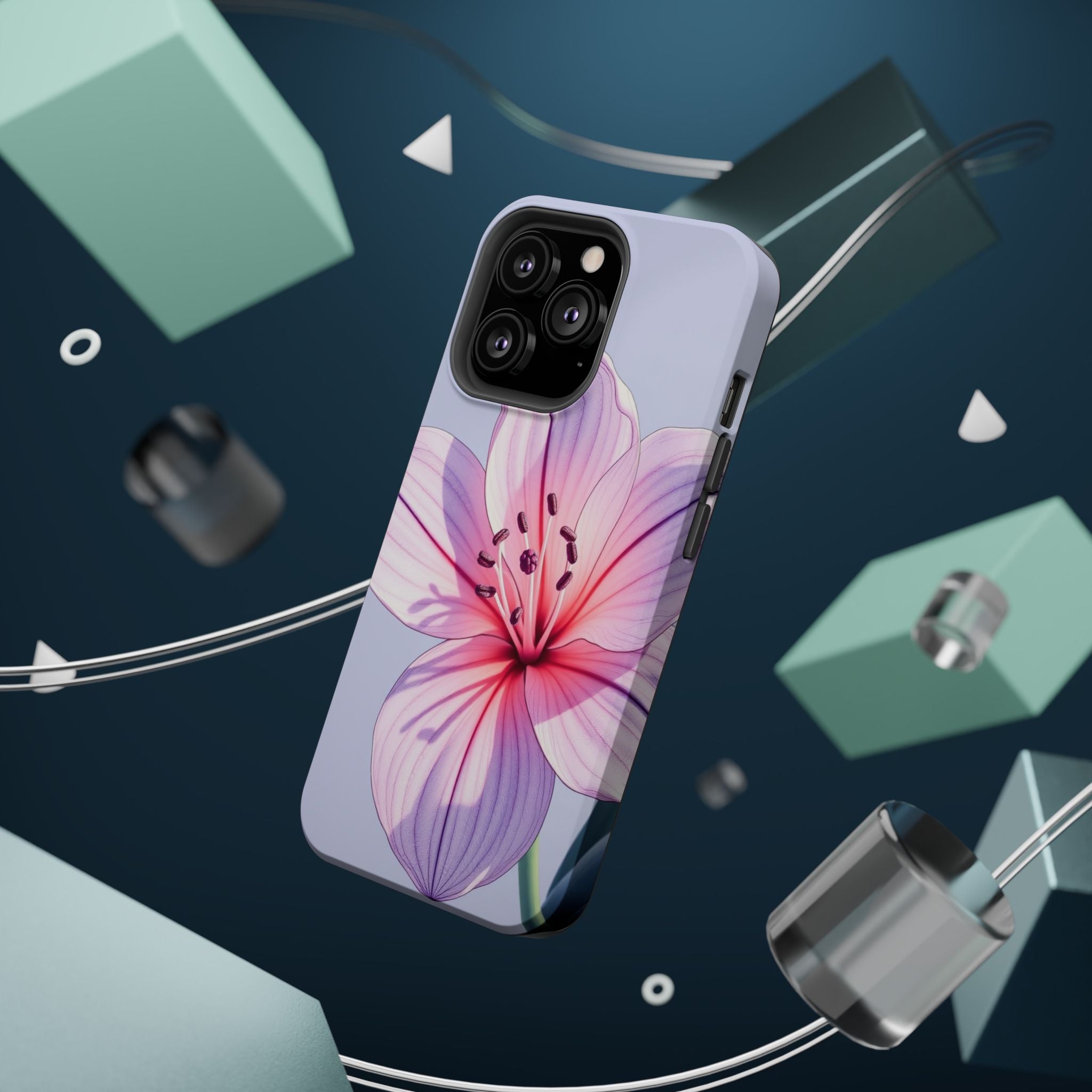 iPhone Lavender And Pearl Tropical Bloom Slim Everyday iPhone Designer · iPhone