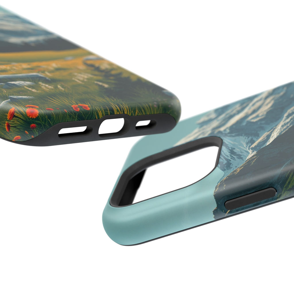 iPhone Alpine Meadow Bold Art 19 Bold Modern Everyday Snap Case · iPhone Case