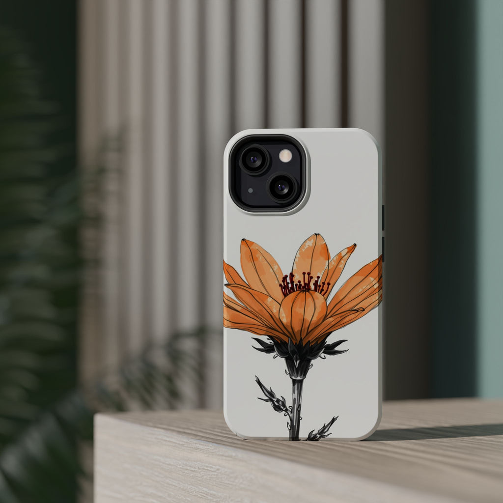 iPhone Earthy Desert Flower Design Bold Modern Everyday Snap Case · iPhone Case