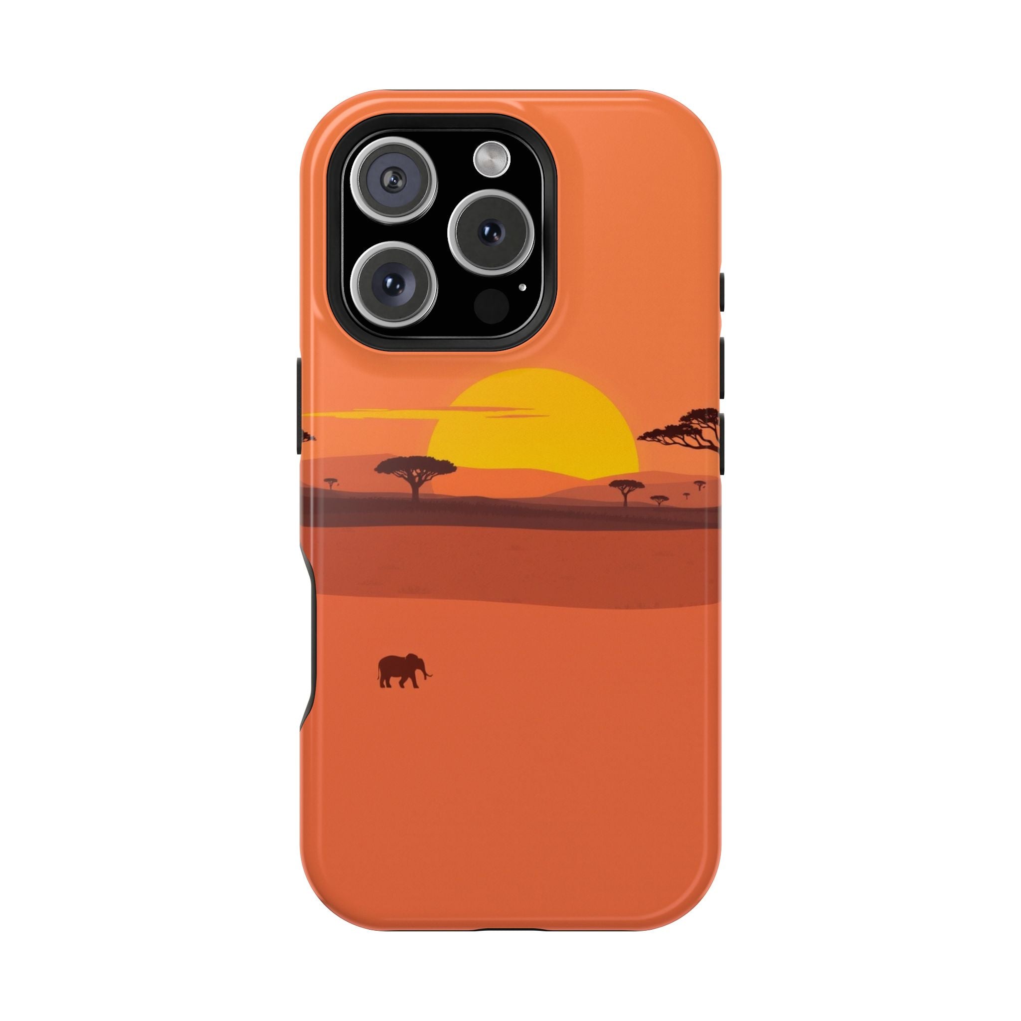 iPhone Sunset Amber And Peach Savanna Horizon Slim iPhone Everyday · iPhone Case