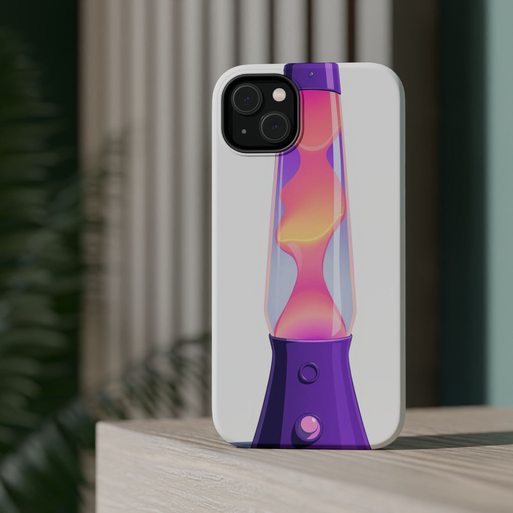 iPhone Lava Lamp 70s Pop Art Bold Bold Modern Everyday Snap Case · iPhone Case