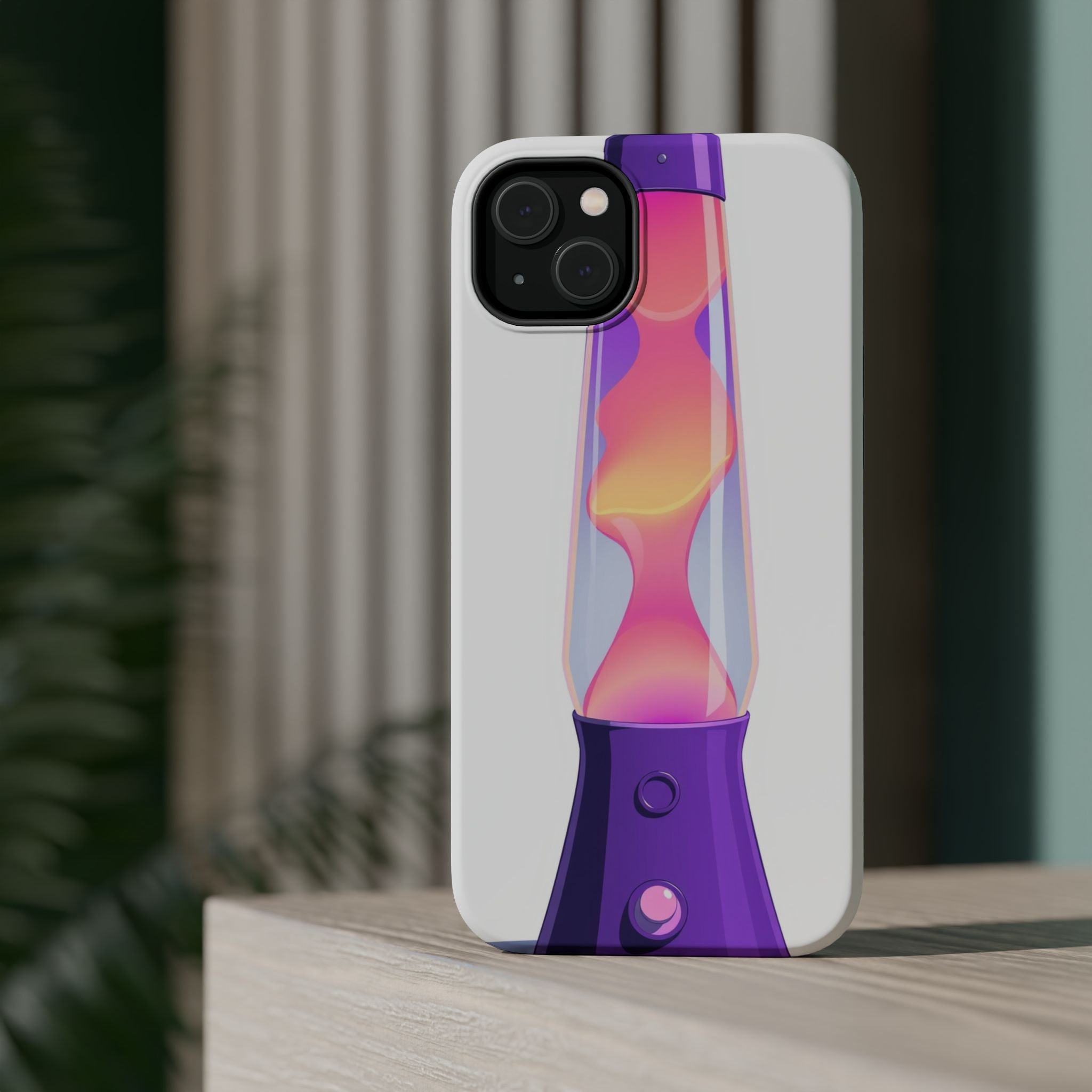 iPhone Lava Lamp 70s Pop Art Bold Bold Modern Everyday Snap Case · iPhone Case