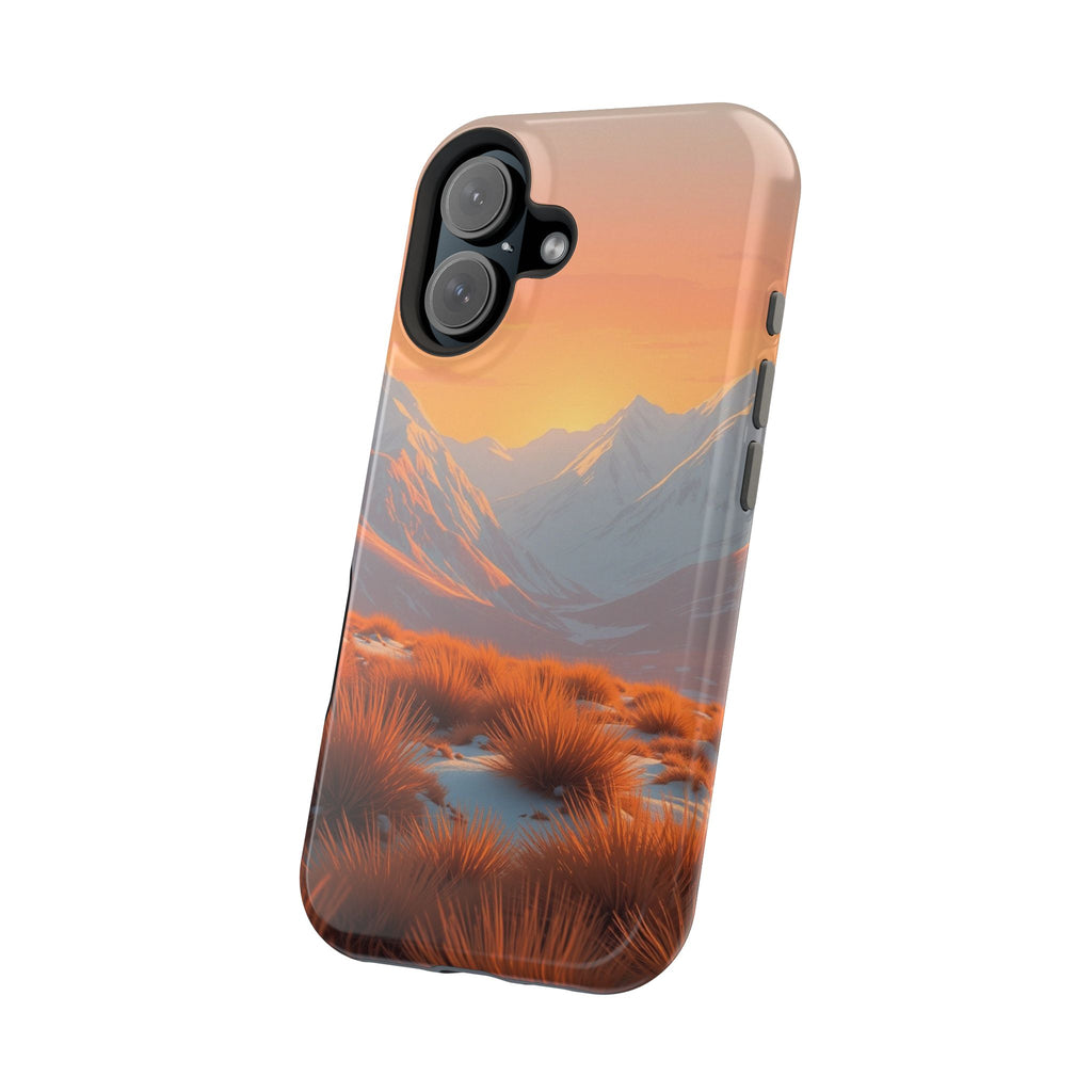 iPhone Sunset Amber And Peach Arctic Tundra Slim iPhone Everyday · iPhone Case