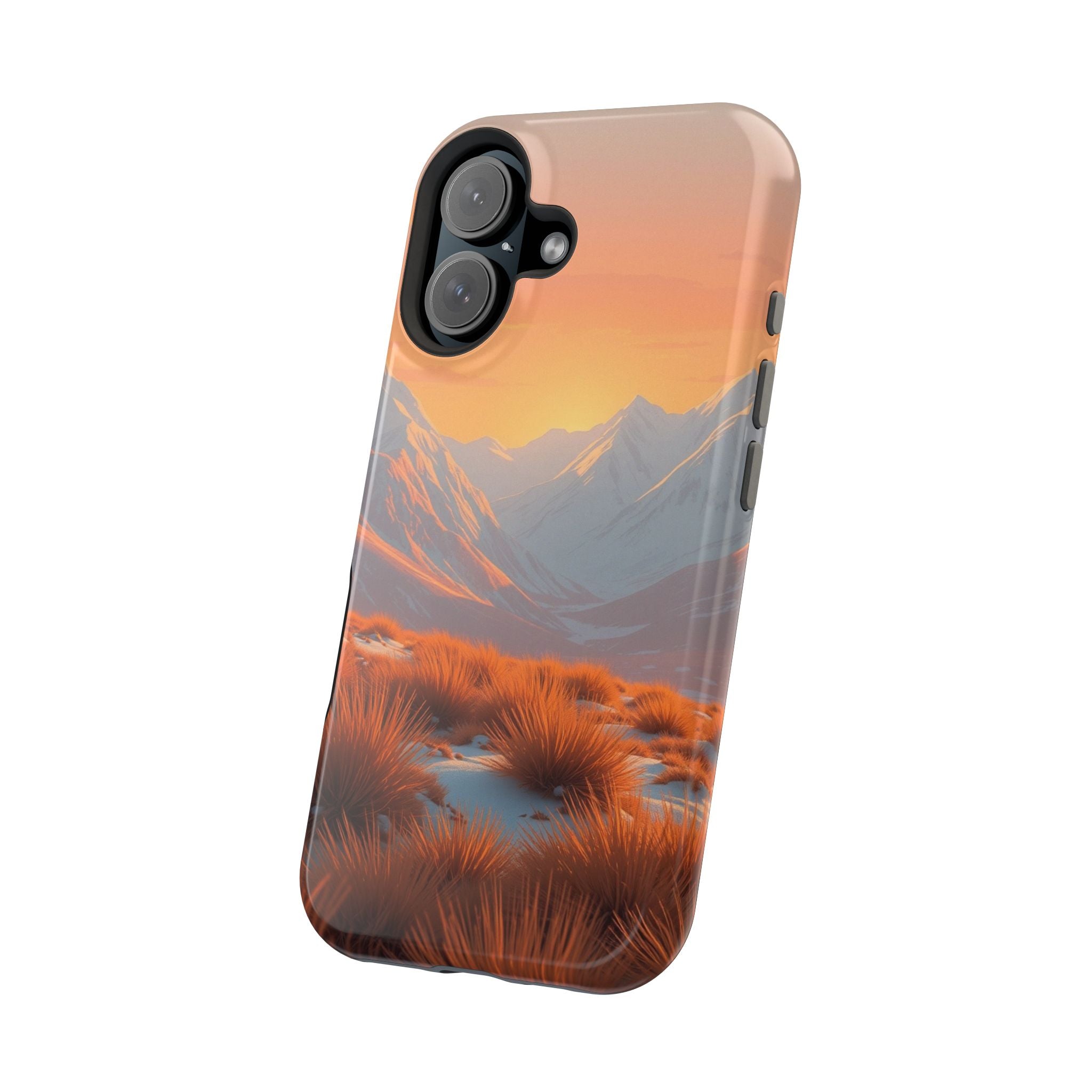 iPhone Sunset Amber And Peach Arctic Tundra Slim iPhone Everyday · iPhone Case