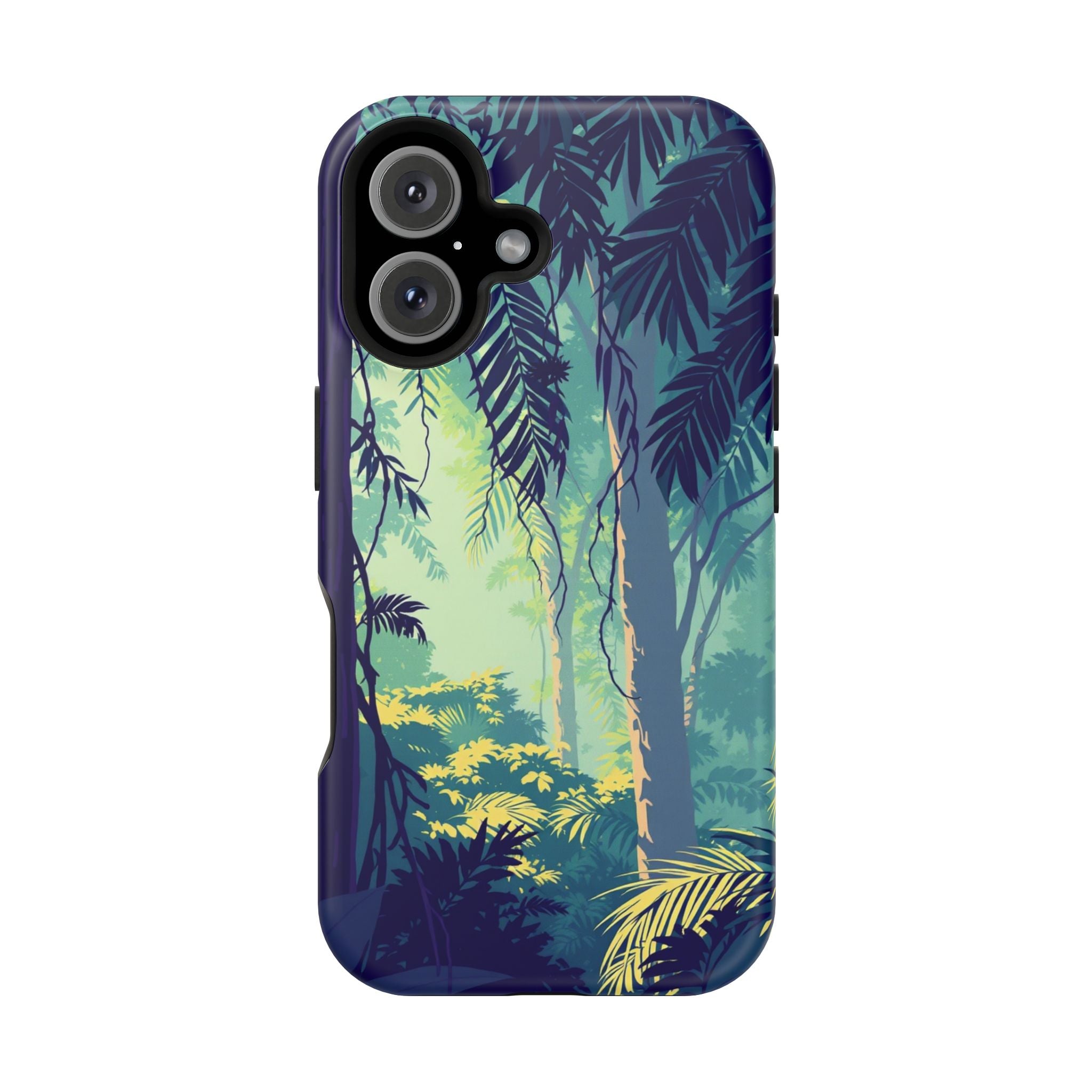 iPhone Mint And Blush Rainforest Canopy Slim Everyday iPhone Designer · iPhone C