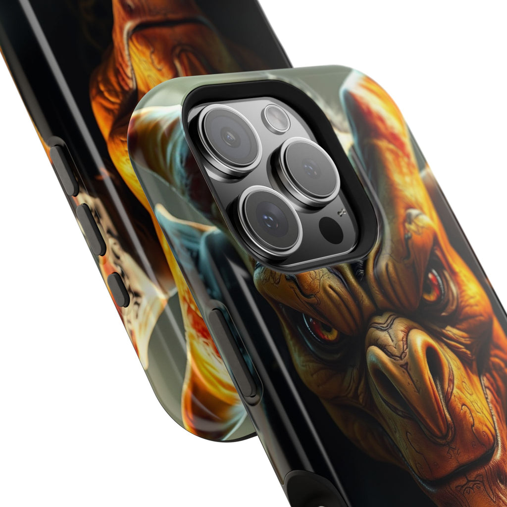 iPhone Mustard And Rust Goblin Mode Activated Slim Everyday Designer Case · iPho