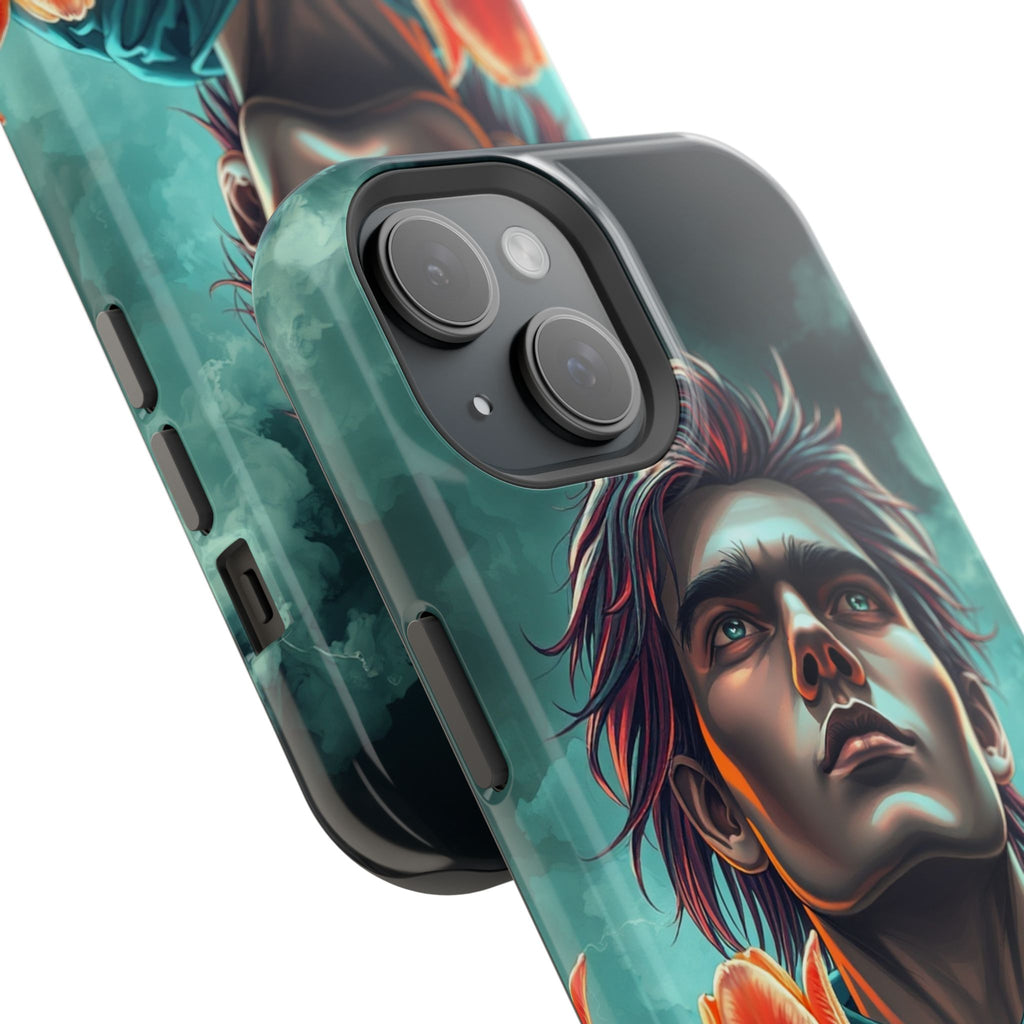iPhone Tulip Row Electric Art Slim Everyday Designer Case · iPhone Case
