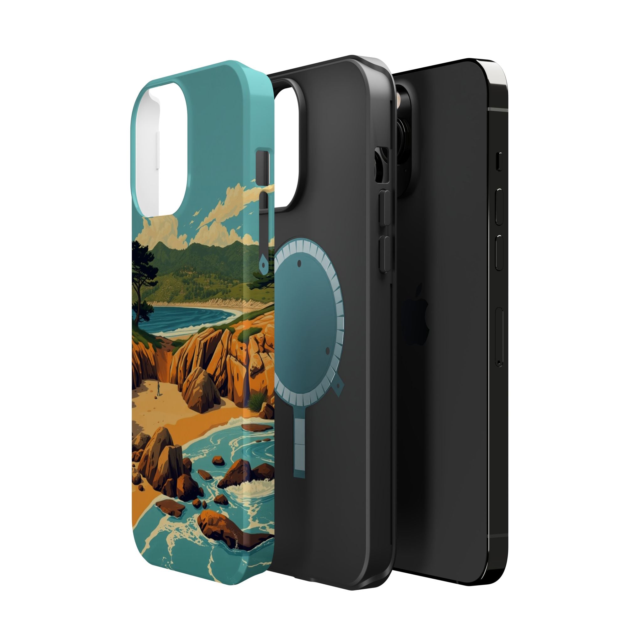 iPhone Pebble Beach Vintage Retro Poster Slim Everyday iPhone Designer · iPhone