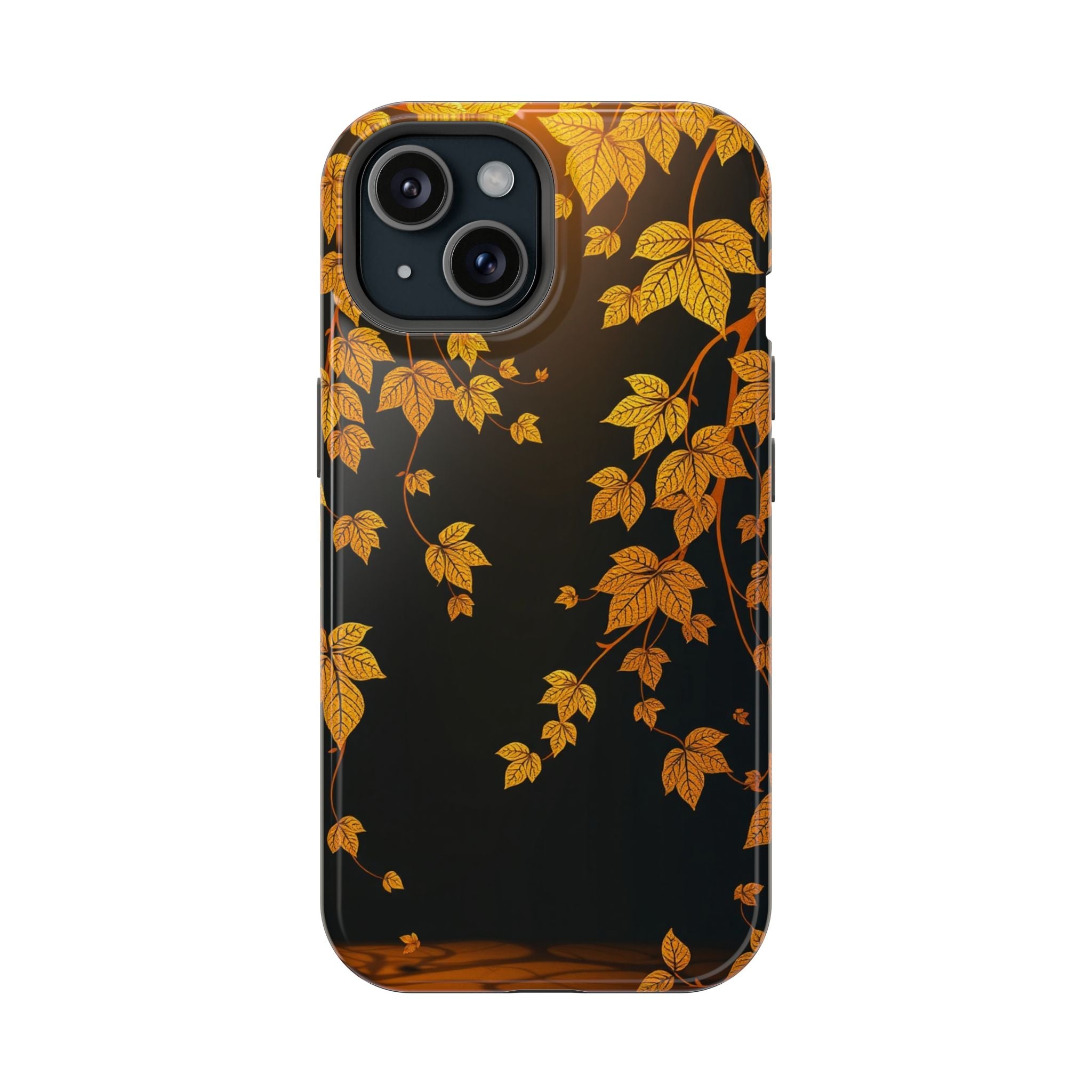 iPhone Mustard And Rust Art Nouveau Vine Slim Everyday iPhone 14 · iPhone Case