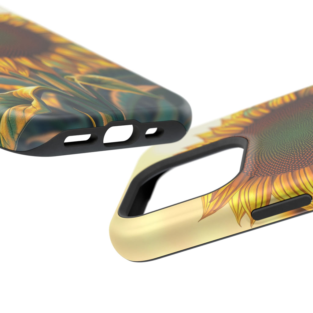 iPhone Sunflower Prairie Bold Art Bold Modern Everyday Snap Case · iPhone Case