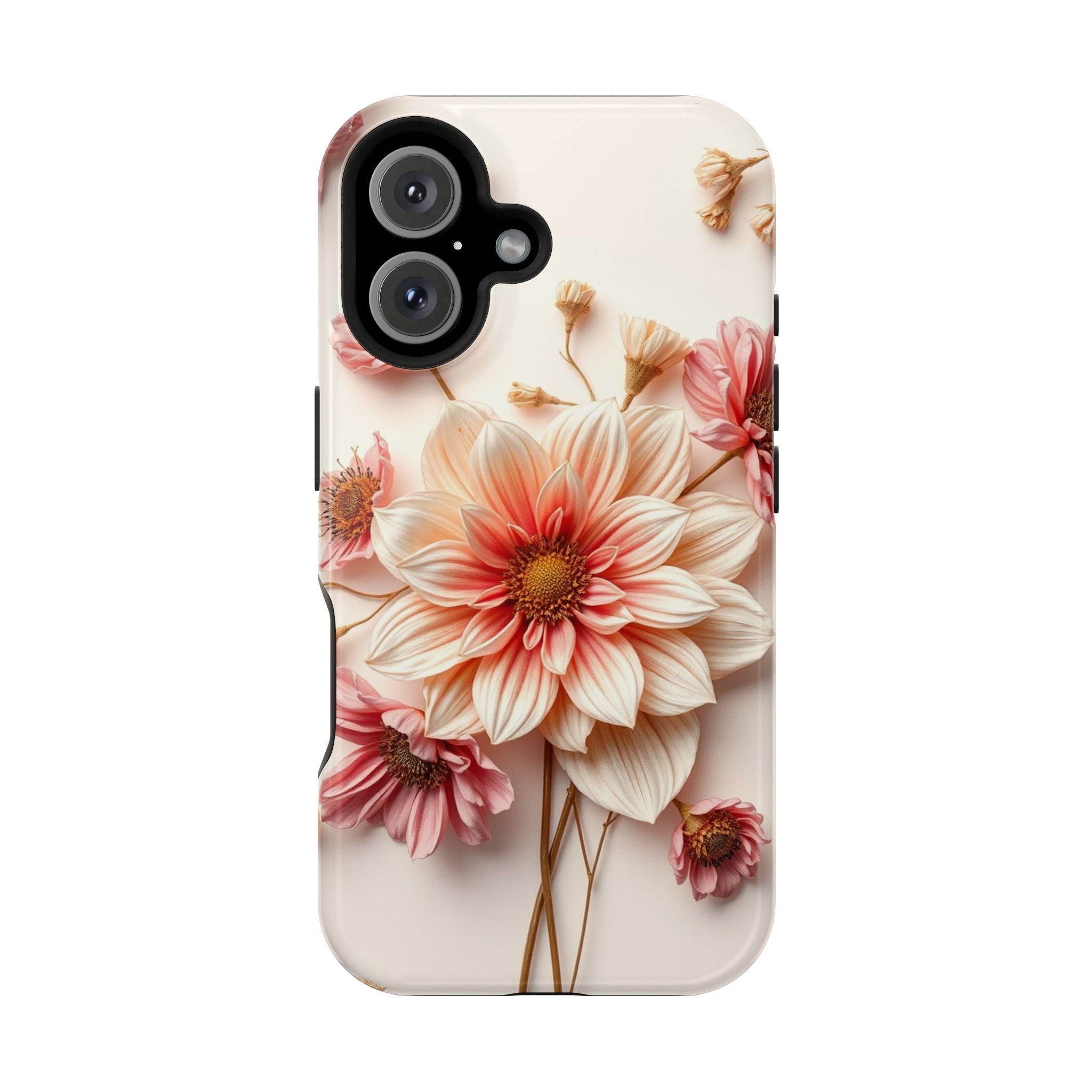 iPhone Dried Flower Flat Lay Enchanted Art Slim iPhone Everyday · iPhone Case