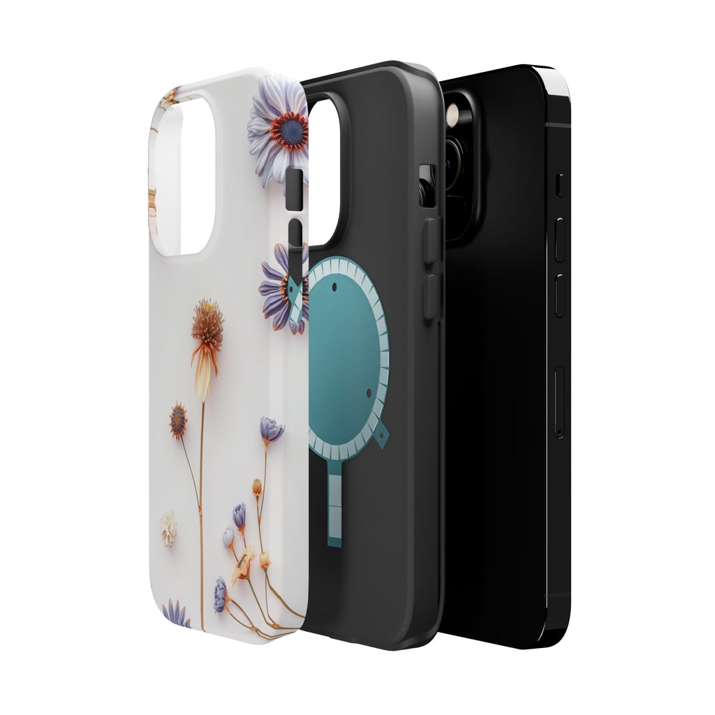 iPhone Dried Flower Flat Lay Bold Art Slim Everyday Designer Case · iPhone Case