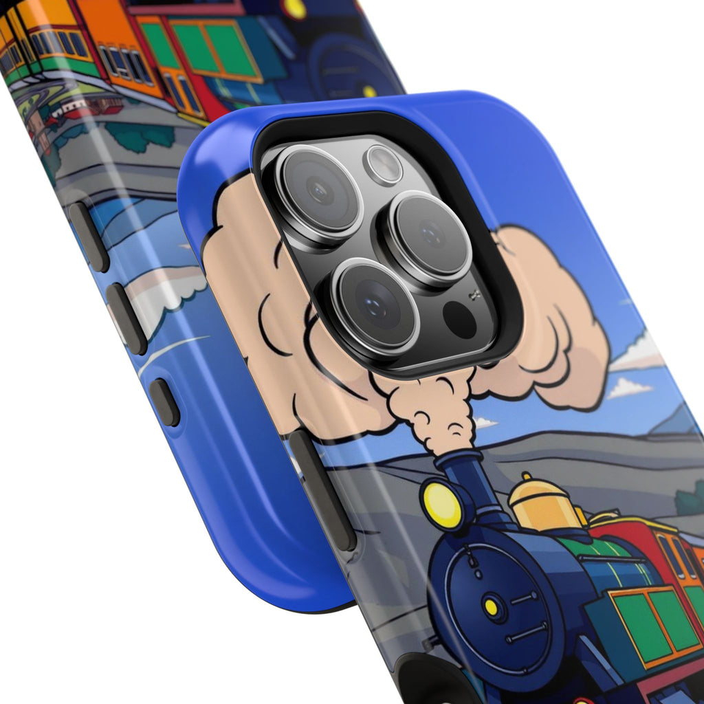 iPhone Steam Locomotive Puff Kids Fun iPhone Phone Case Gift Slim · iPhone Case