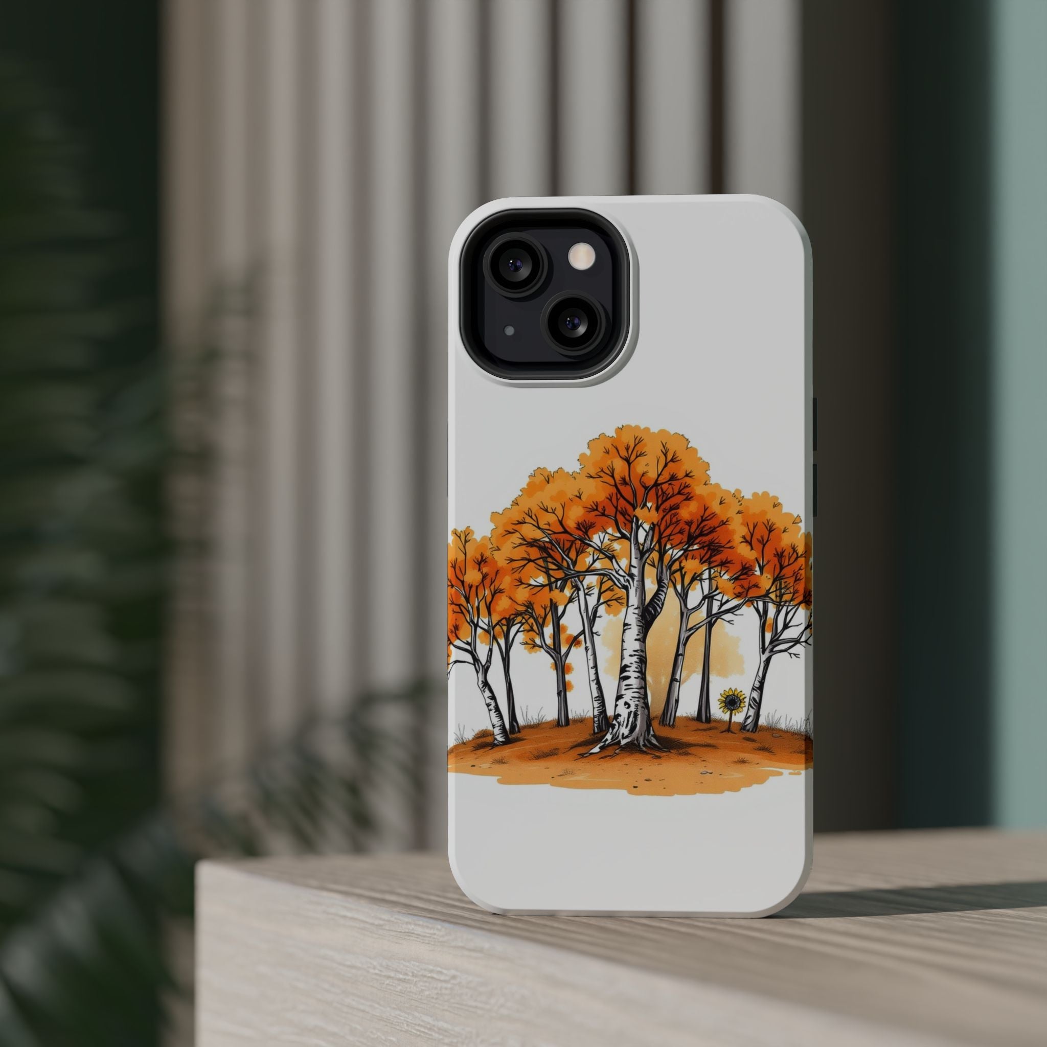 iPhone Dreamy Birch Grove Design Bold Modern Everyday Snap Case · iPhone Case