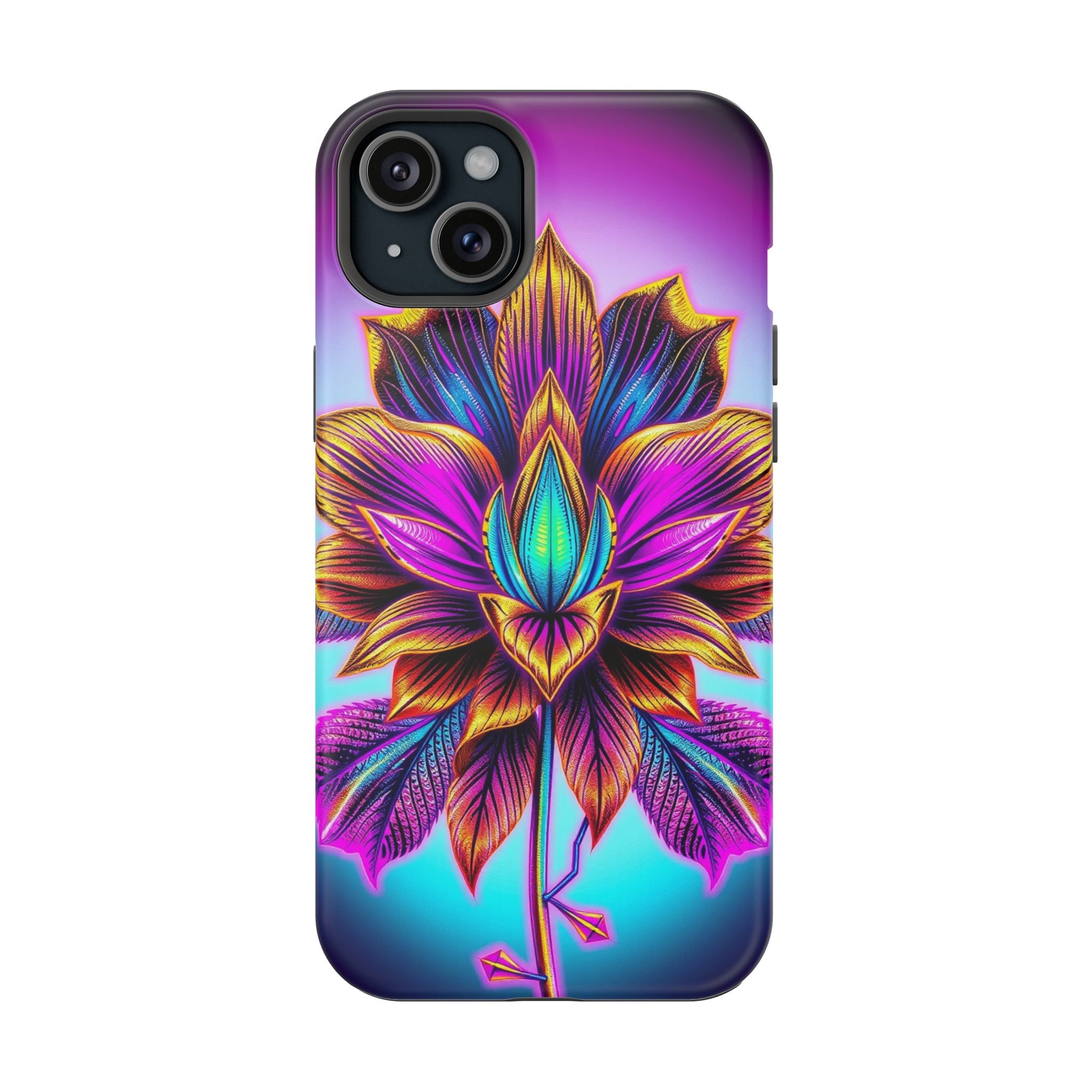 iPhone Floral Gold Foil Mystic Art Bold Modern Everyday Snap Case · iPhone Case