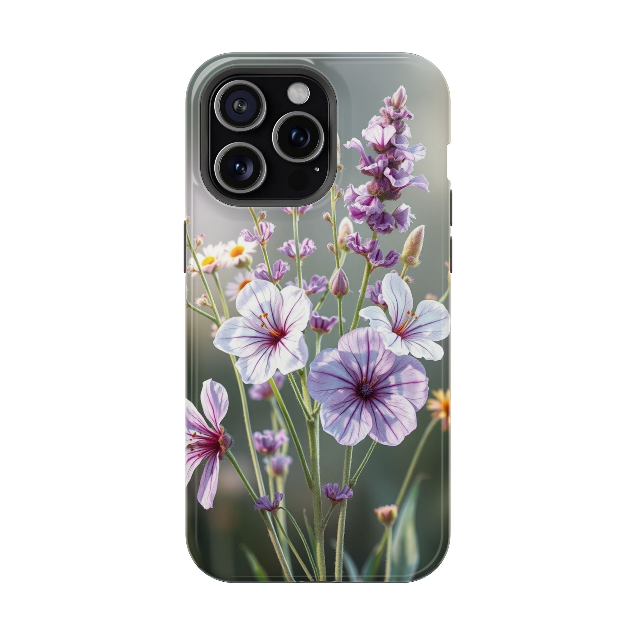 iPhone Wildflower Bunch Enchanted Art Slim Everyday Designer Case · iPhone Case