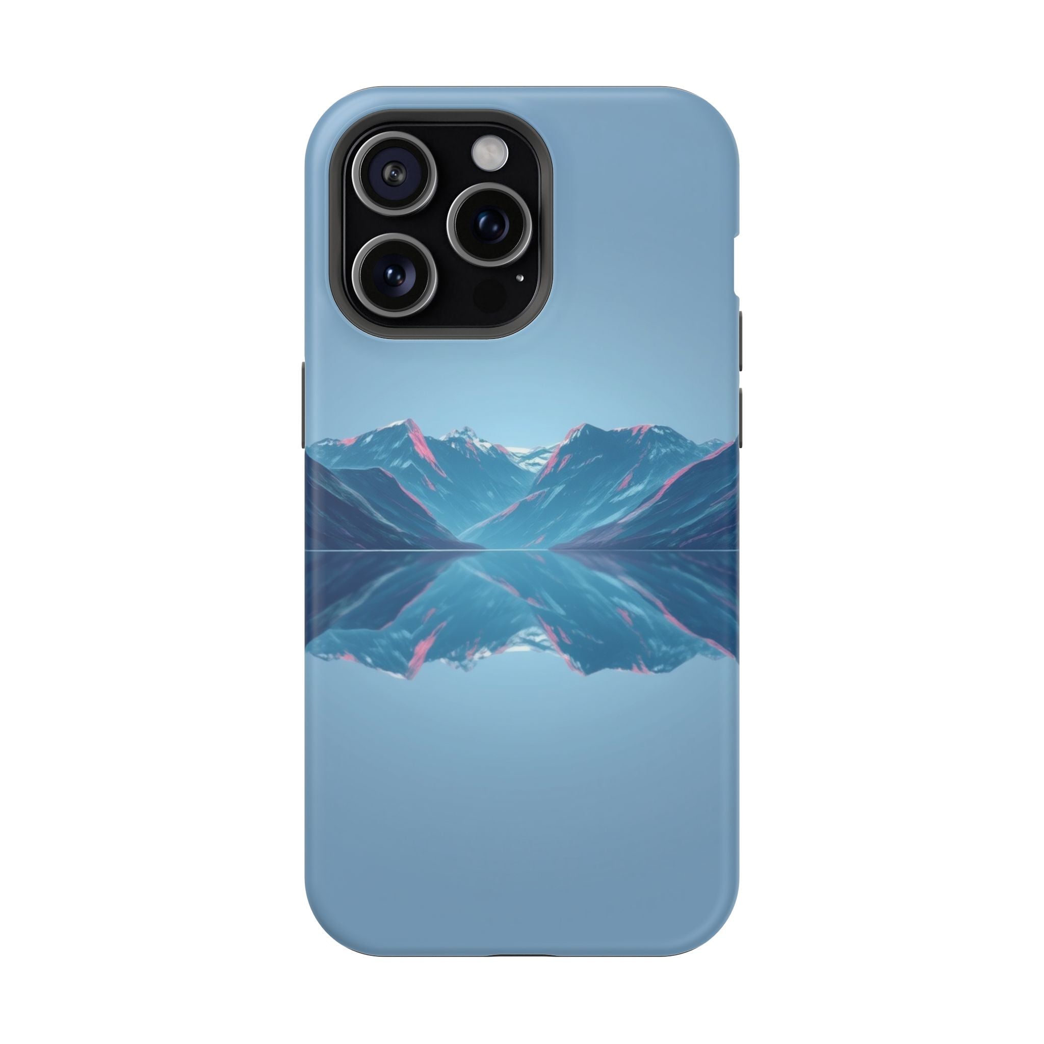 iPhone Fjord Reflection Mystic Art Bold Modern Everyday Snap Case · iPhone Case
