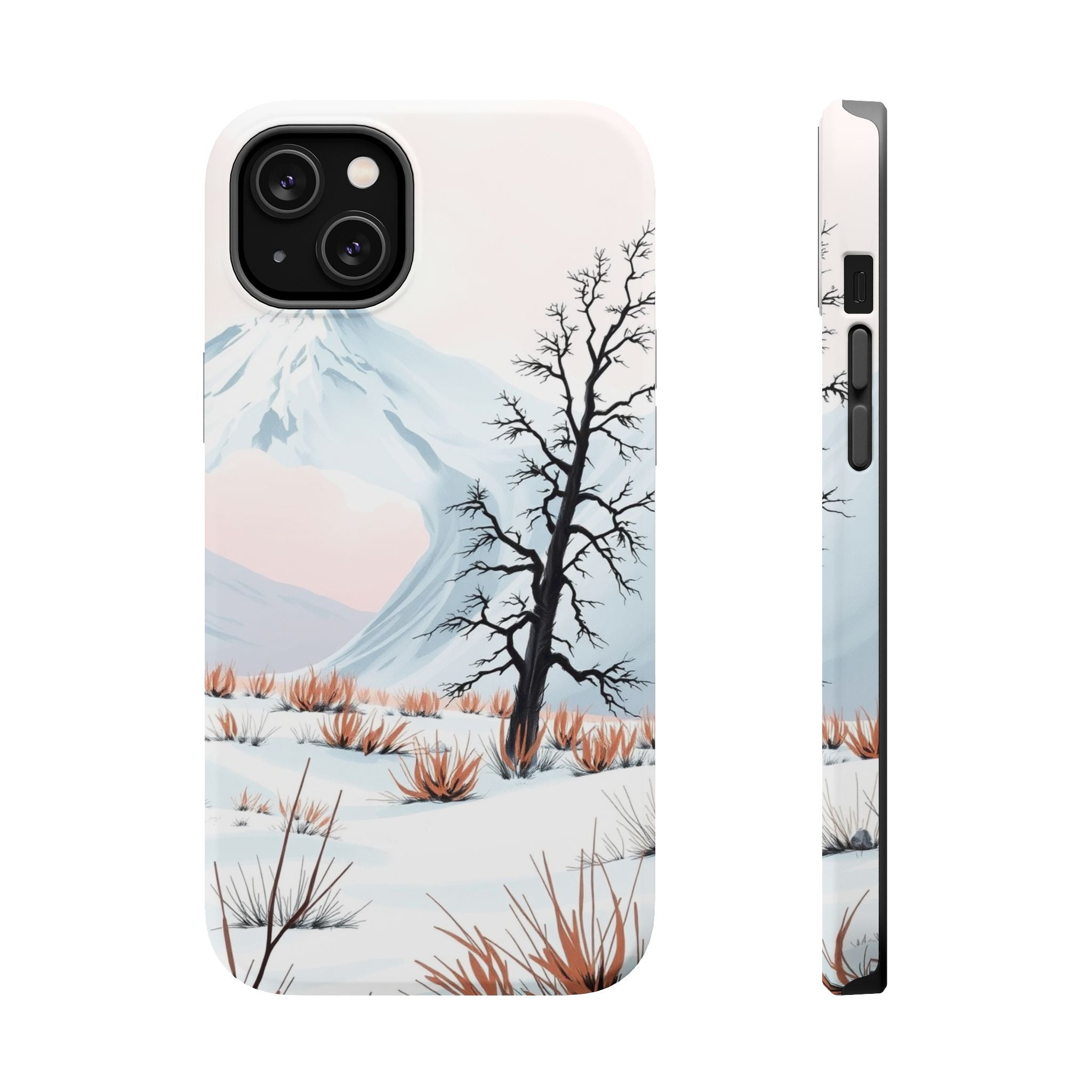 iPhone Radiant Arctic Tundra Design Slim Everyday Designer Case · iPhone Case