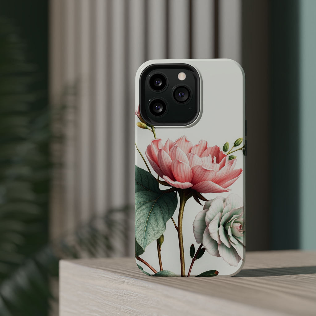 iPhone Vibrant Vintage Botanical Print Design Clean iPhone 14 Minimal · iPhone C