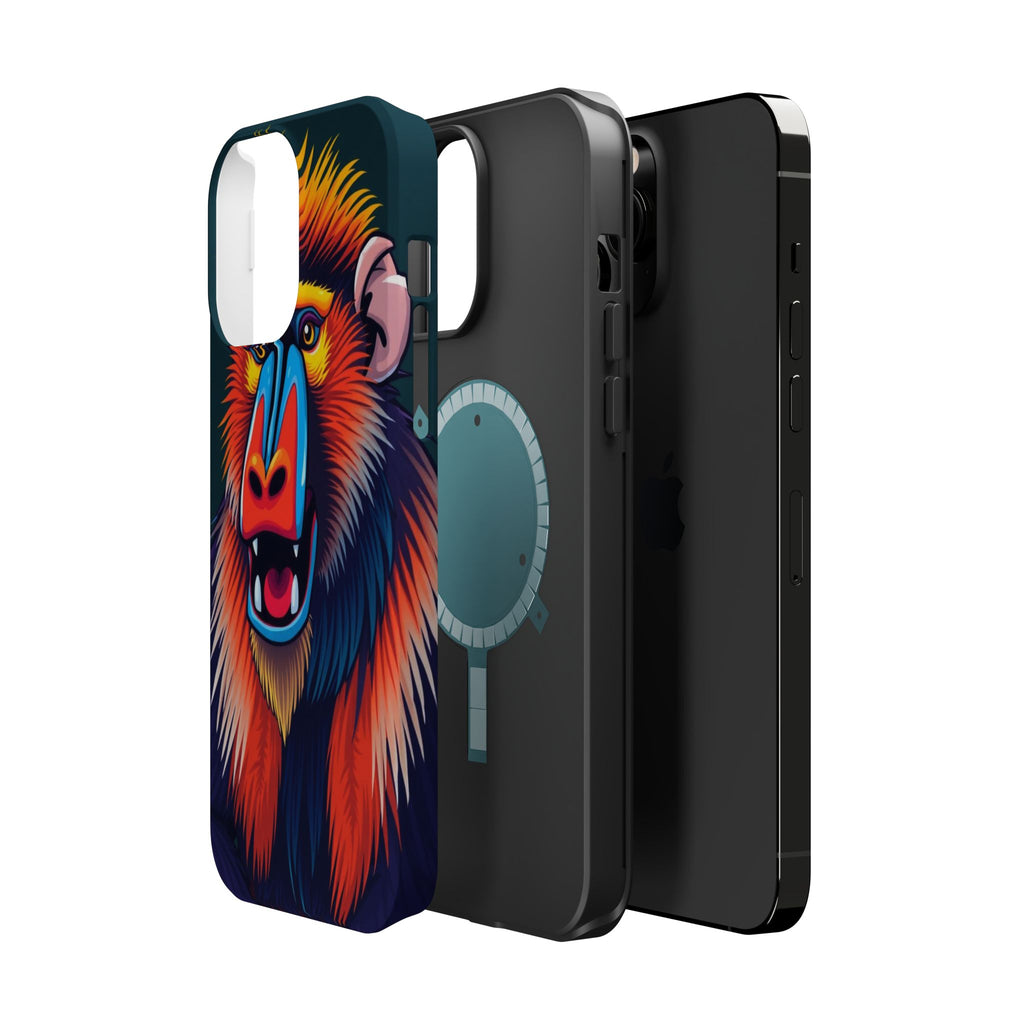 iPhone Mandrill Colorful Face Kids Fun iPhone Phone Case Gift Slim · iPhone Case