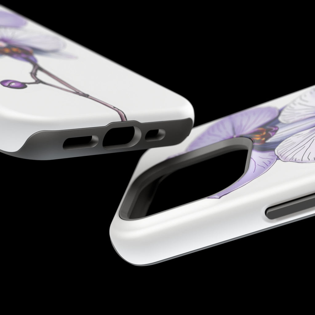 iPhone Orchid Study Hand-Drawn Sketch Slim Everyday Designer Case · iPhone Case