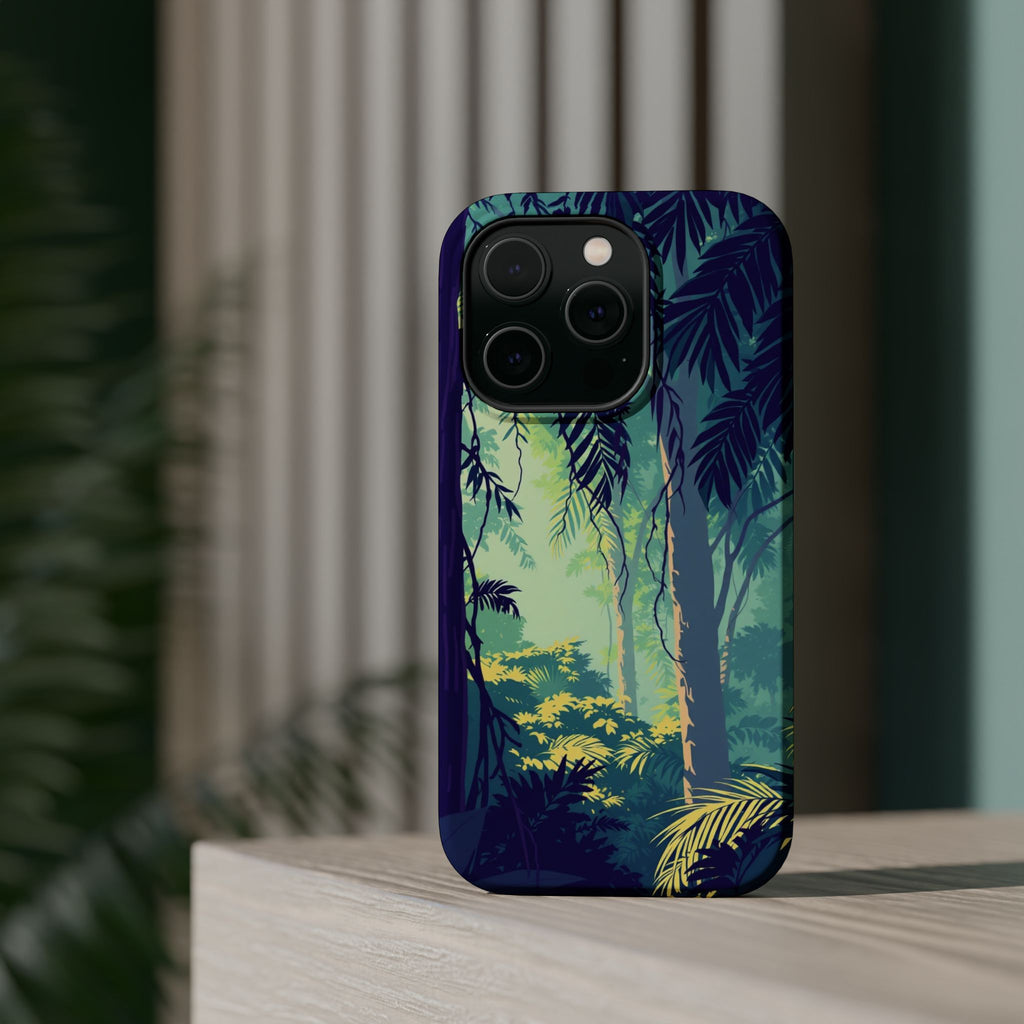 iPhone Mint And Blush Rainforest Canopy Slim Everyday iPhone Designer · iPhone C