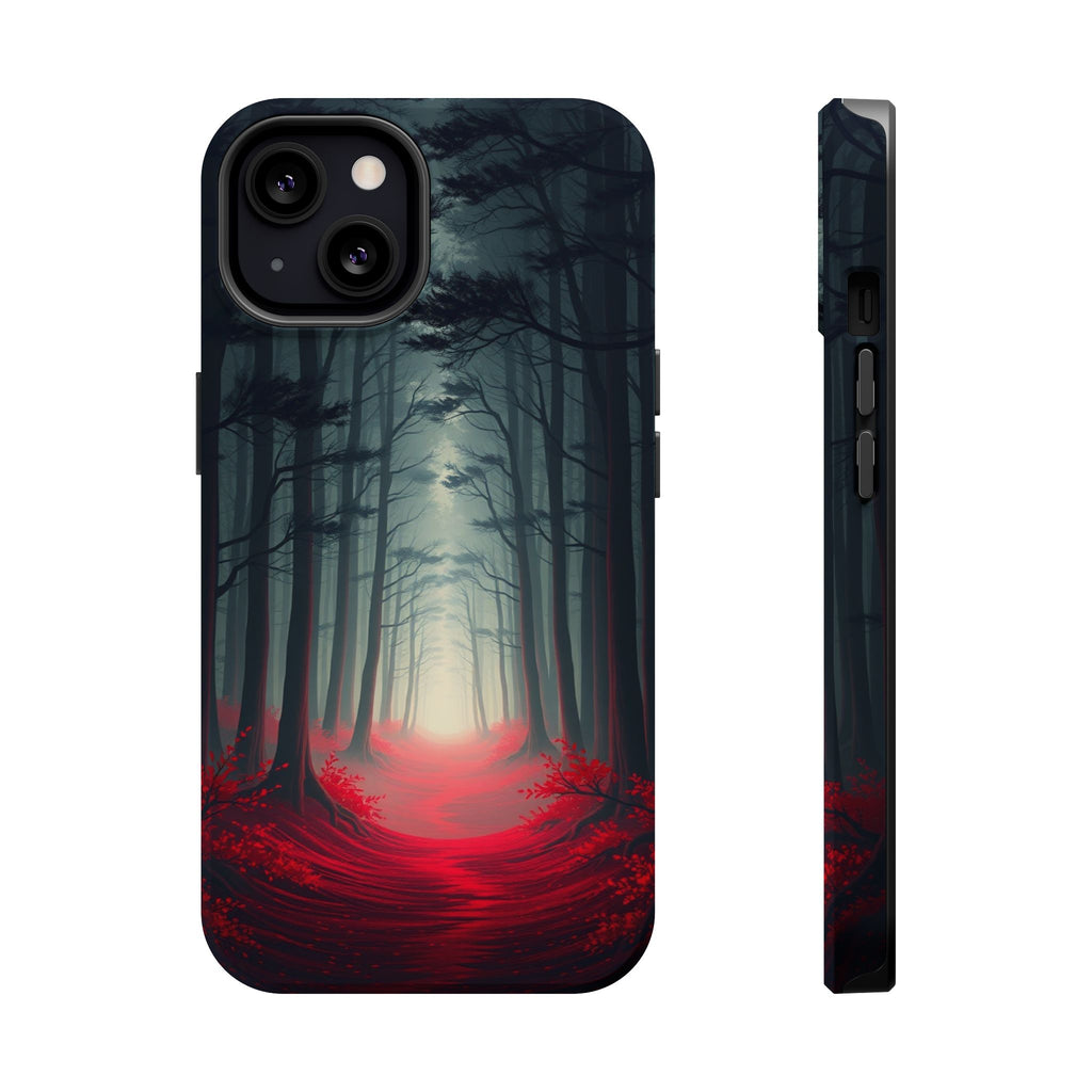 iPhone Dreamy Misty Forest Path Design Slim Everyday Designer Case · iPhone Case