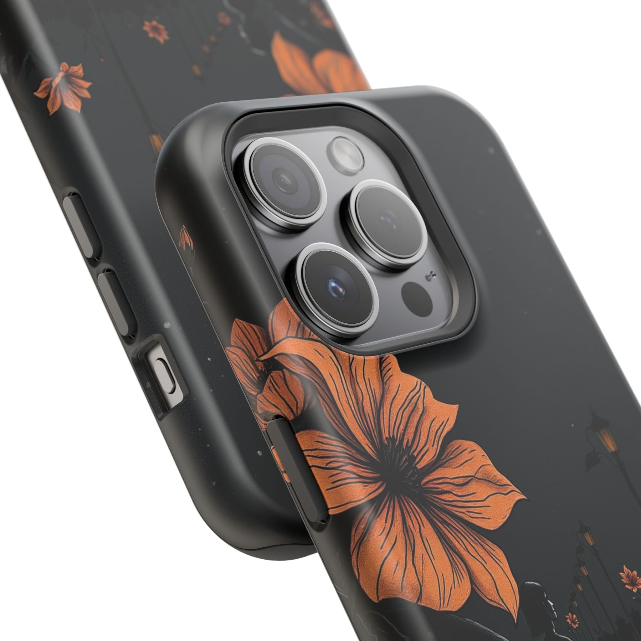 iPhone Night Bloomer Electric Art Bold Modern Everyday Snap Case · iPhone Case