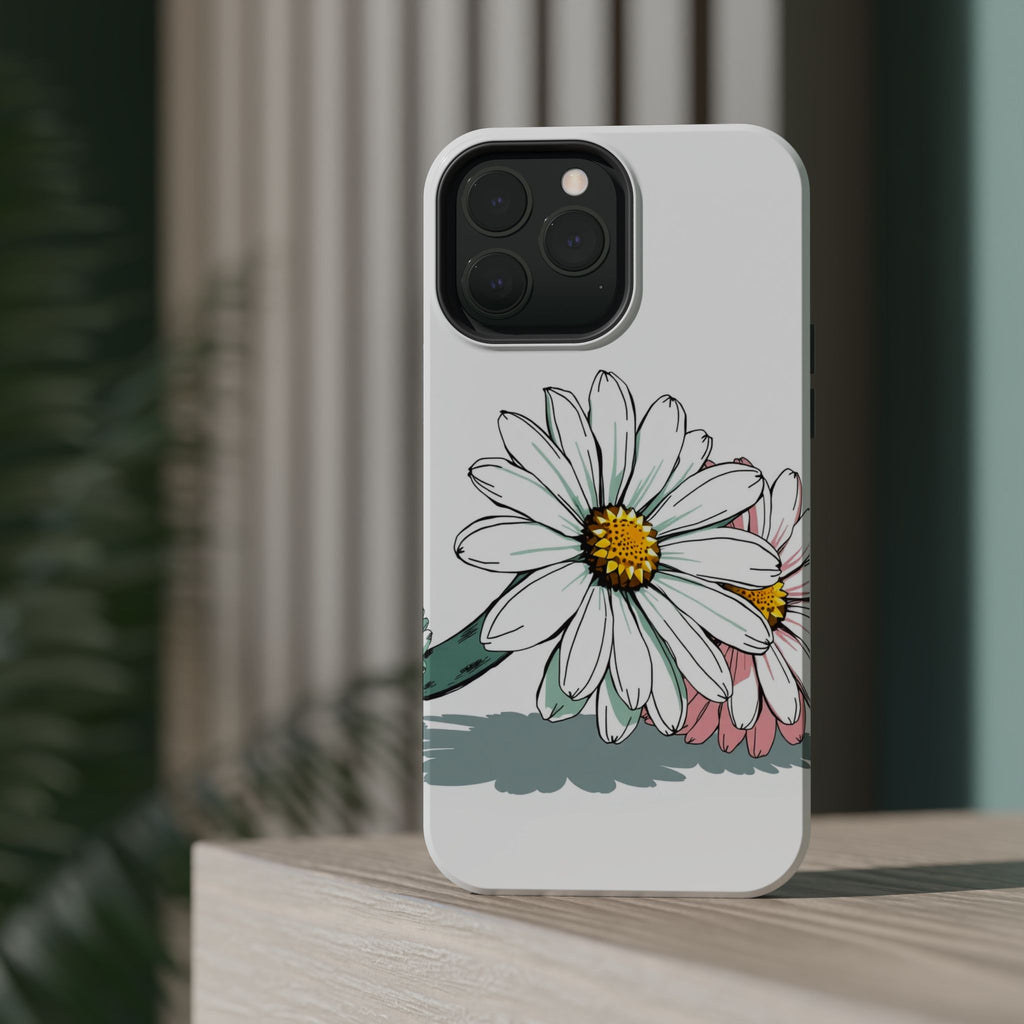 iPhone Daisy Chain Hand-Drawn Sketch Slim Everyday Designer Case · iPhone Case