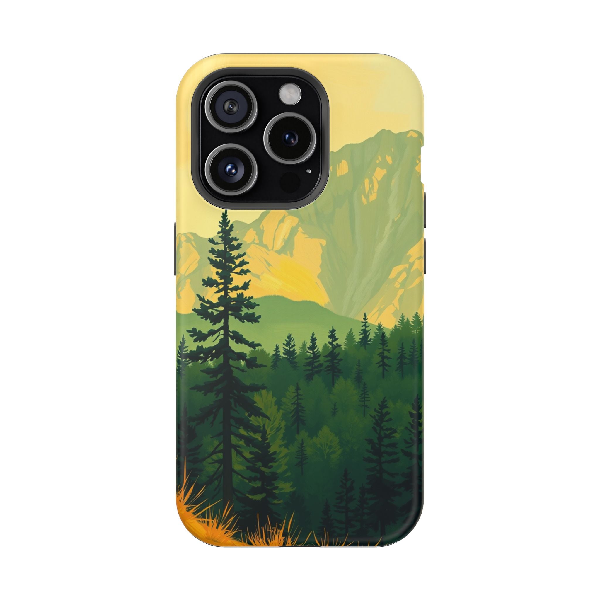 iPhone Pine Ridge Oil Painting Impressionist Slim iPhone Everyday · iPhone Case
