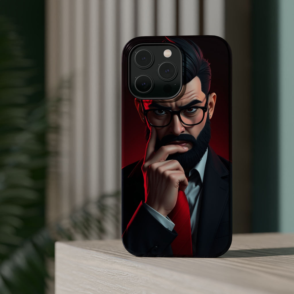 iPhone Vibrant Professional Overthinker Design Soft Finish Everyday Case · iPhon